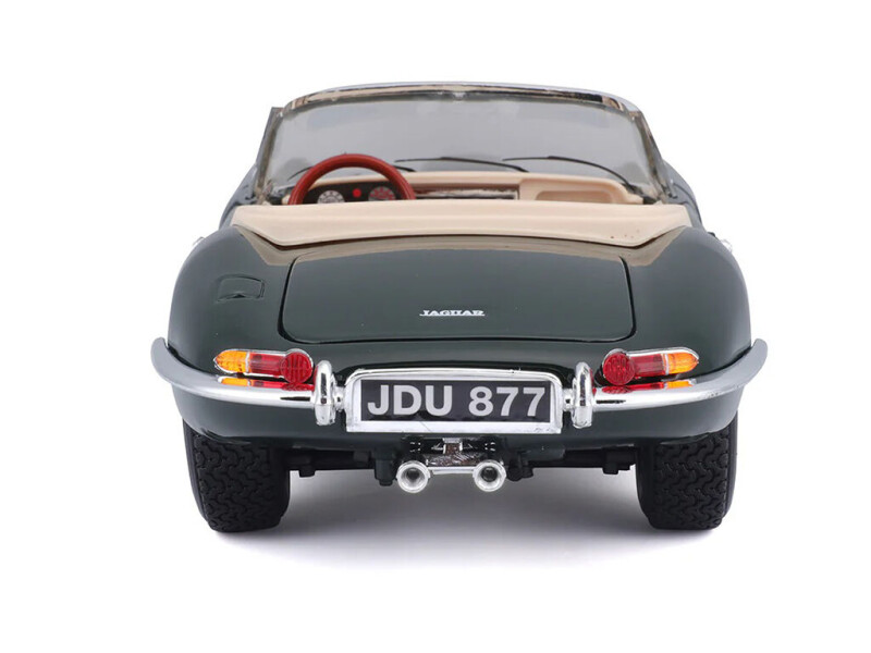 Bburago Jaguar E Cabriolet 1961 1:18 zelený